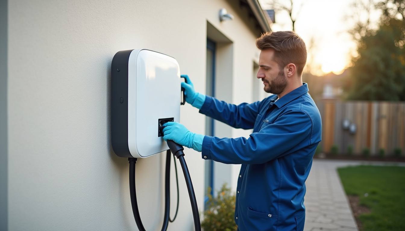 Installation d'une borne de recharge murale à Roncourt par un professionnel certifié IRVE