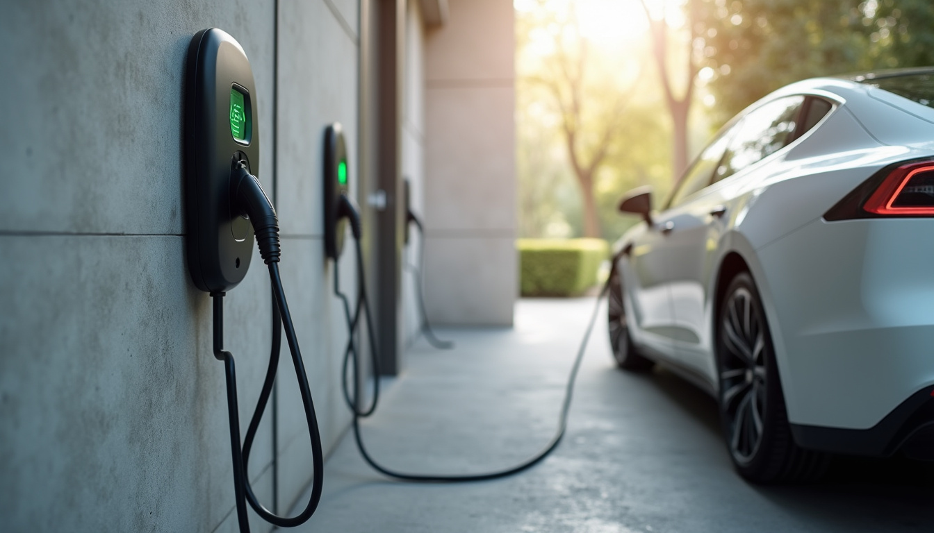 Installation d'une borne de recharge murale dans un garage à Blâmont