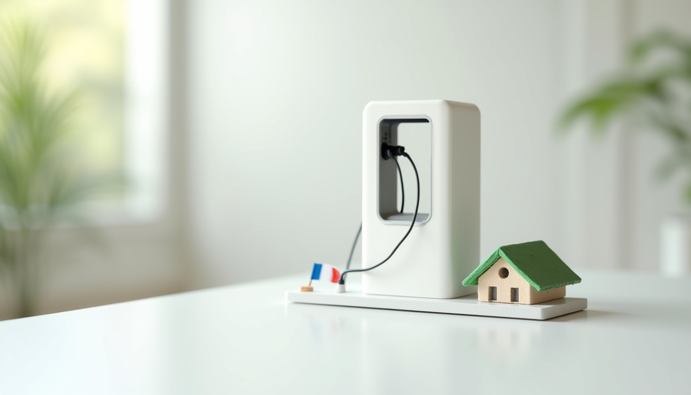 Installation d'une borne de recharge murale pour véhicule électrique à Tigery