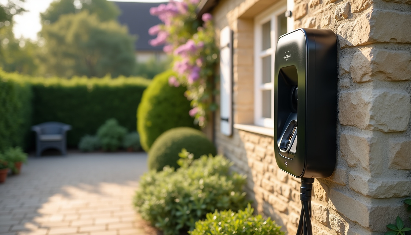 Installation d'une borne de recharge murale pour voiture électrique à Dormans