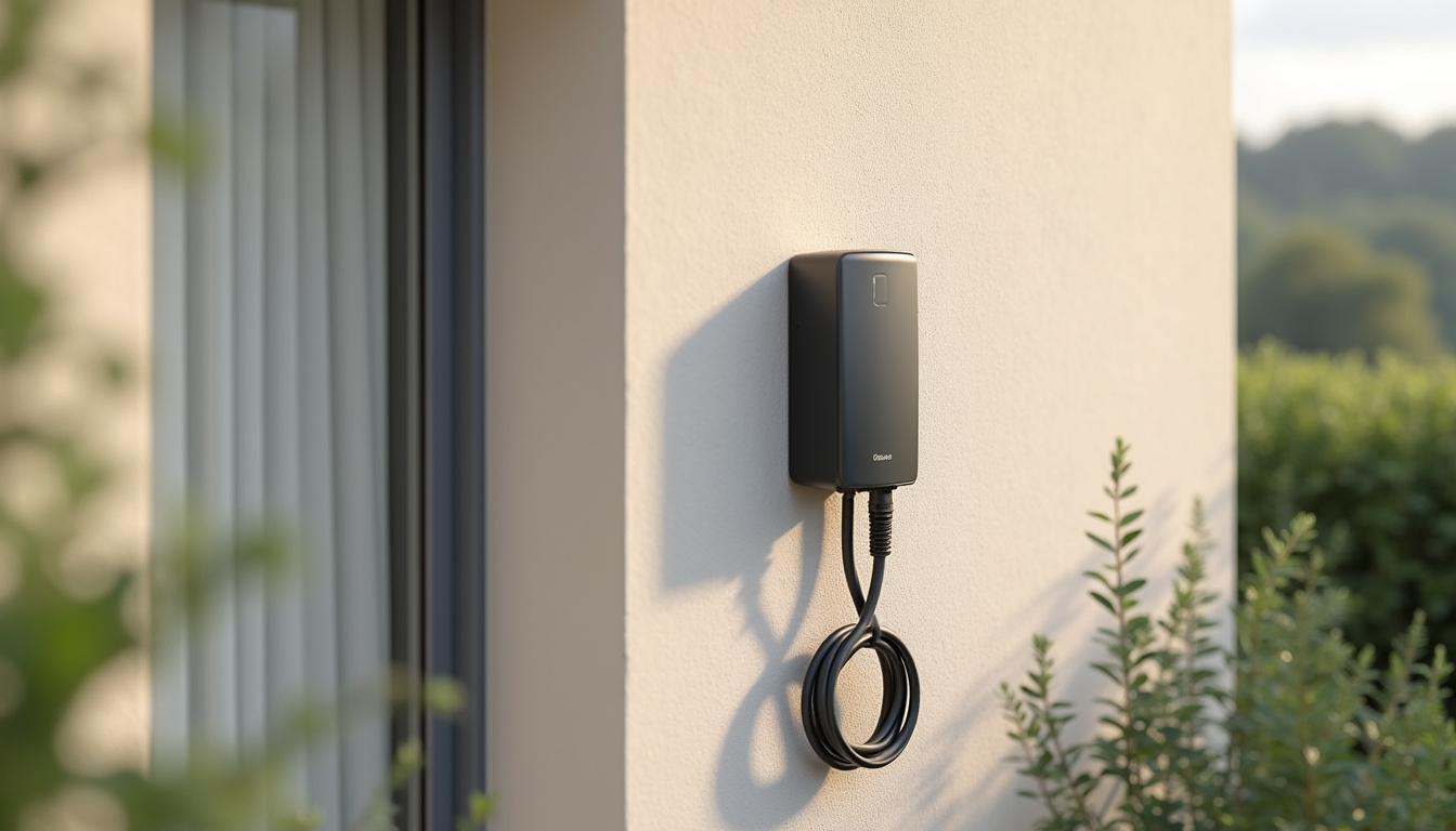 Installation d'une borne de recharge murale sur une maison individuelle à Elbeuf