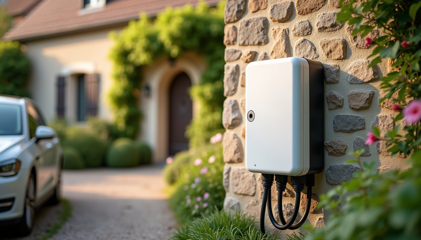 Installation d'une borne de recharge murale wallbox à Saint-Martin-de-Hinx