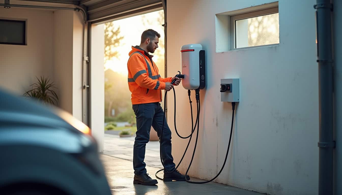 Installation d'une borne de recharge par un professionnel certifié IRVE à Sèvres