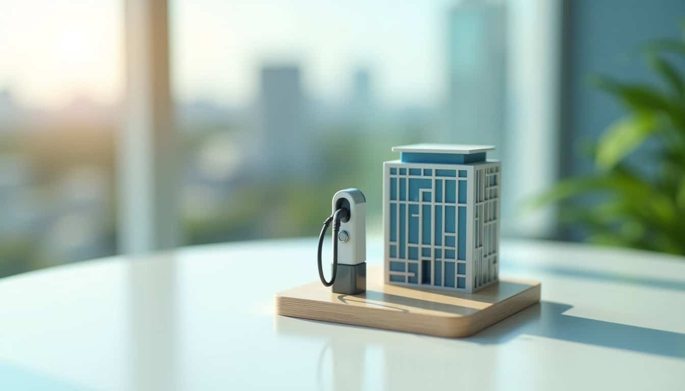 Installation d'une borne de recharge pour entreprise à Blotzheim