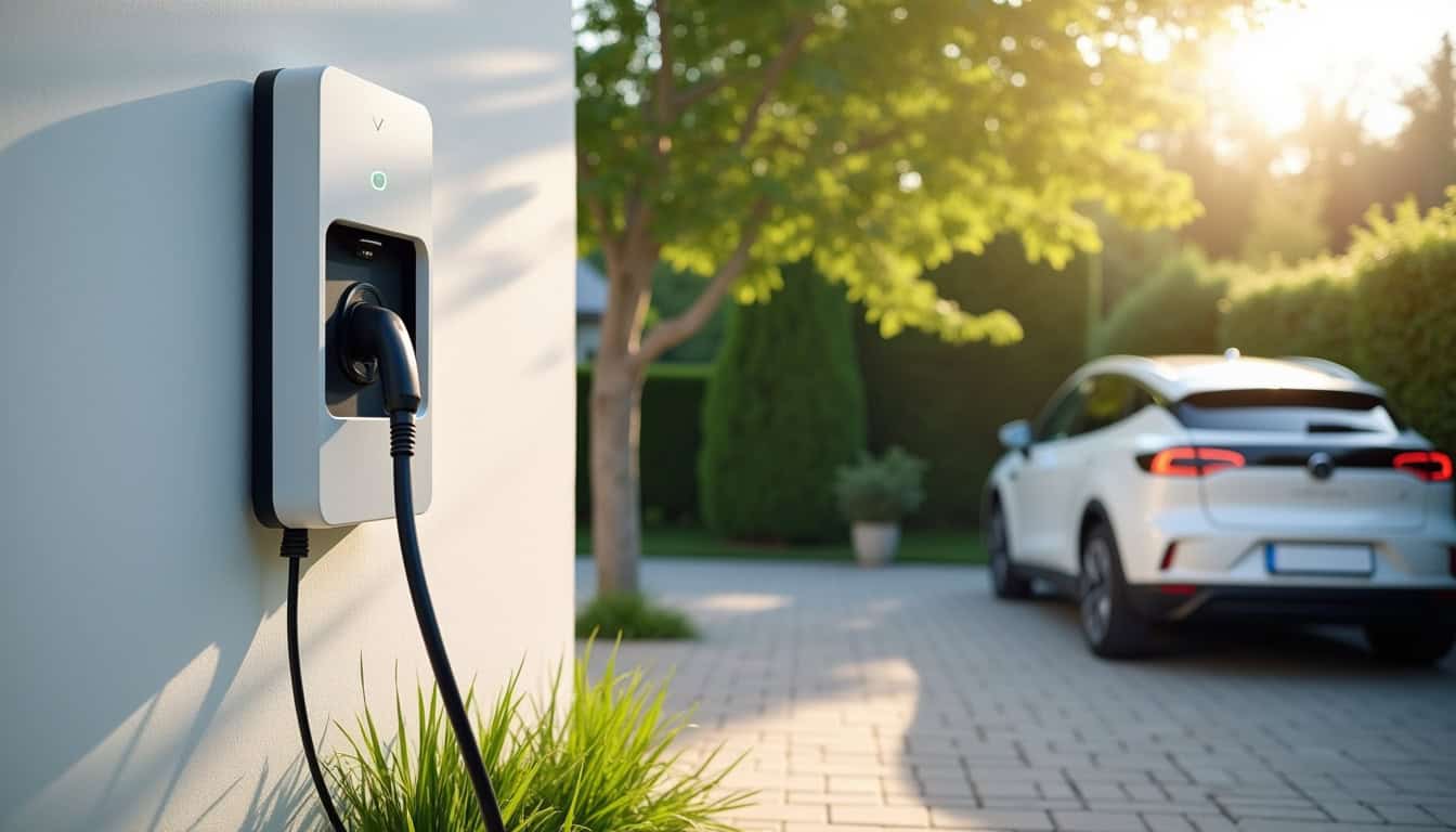 Installation d'une borne de recharge pour véhicule électrique à Neulise