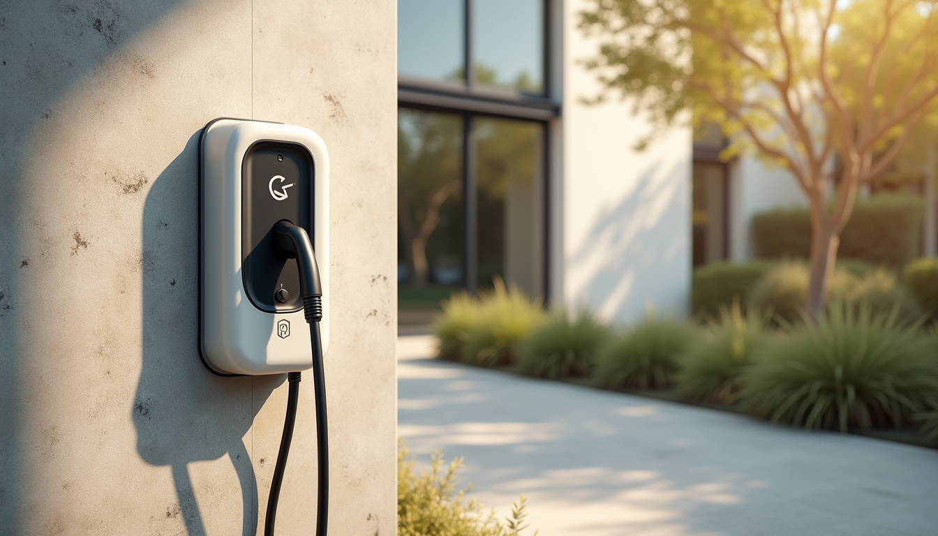 Installation d'une borne de recharge pour véhicules électriques en milieu professionnel à La Motte
