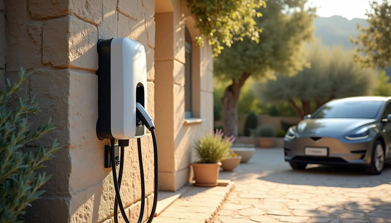 Installation d'une borne de recharge pour voiture électrique à Bouc-Bel-Air