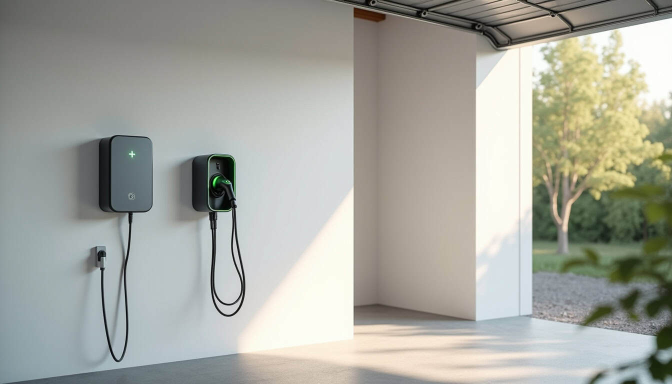 Installation d'une borne de recharge pour voiture électrique à Puilboreau