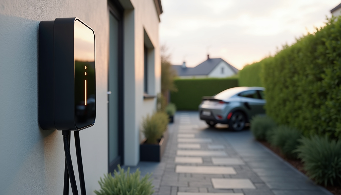 Installation d'une borne de recharge pour voiture électrique devant une maison à Cavan