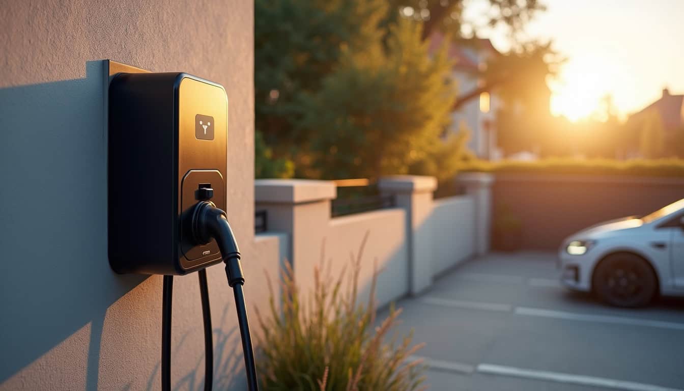 Installation d'une borne de recharge sur un parking privé à Fabrègues