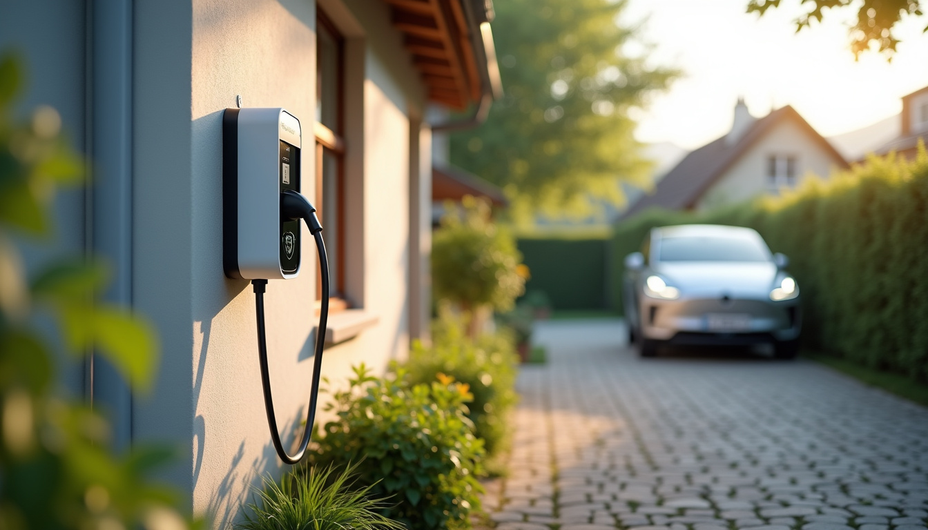Installation d'une borne de recharge sur une maison individuelle à Sainte-Maure-de-Touraine