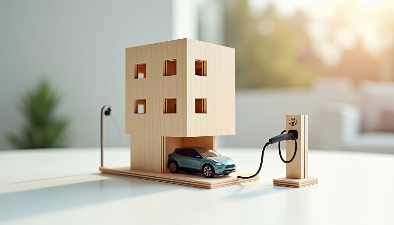 Installation d’une borne de recharge sur une place de parking privative dans un immeuble en copropriété