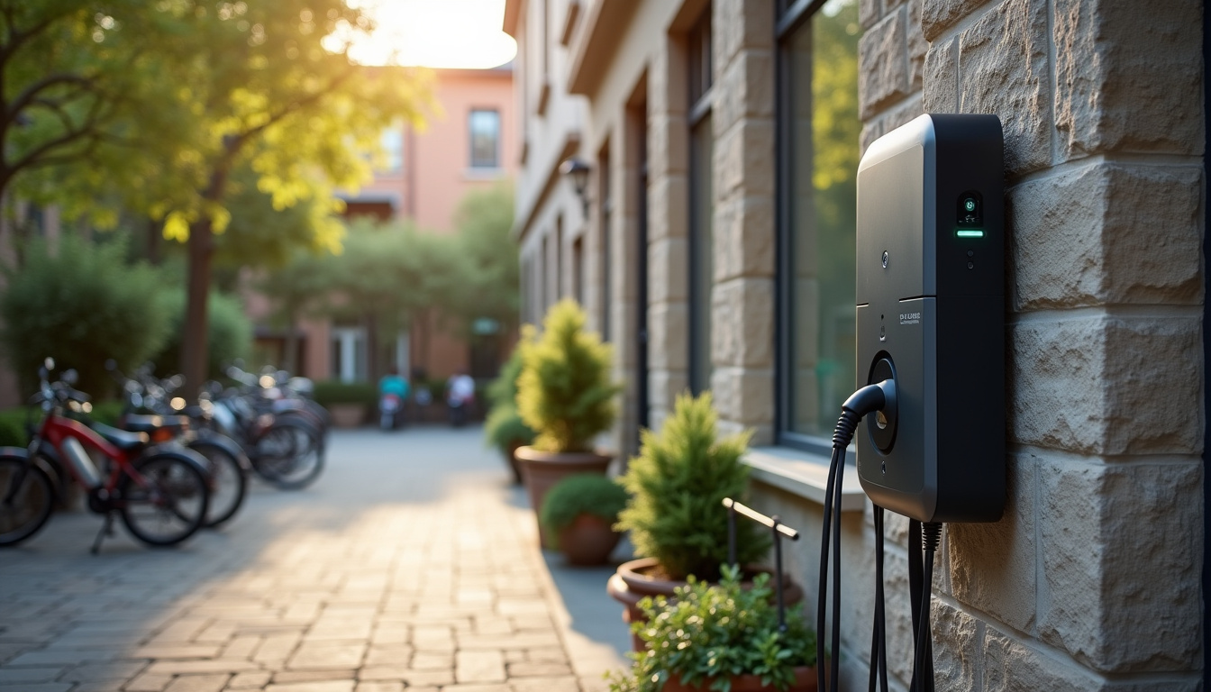 Installation d'une borne électrique en copropriété à Anneville-Ambourville
