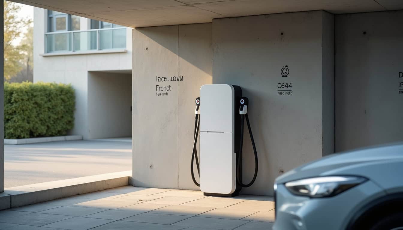 Installation d'une borne électrique en copropriété à Saint-Georges-de-Mons