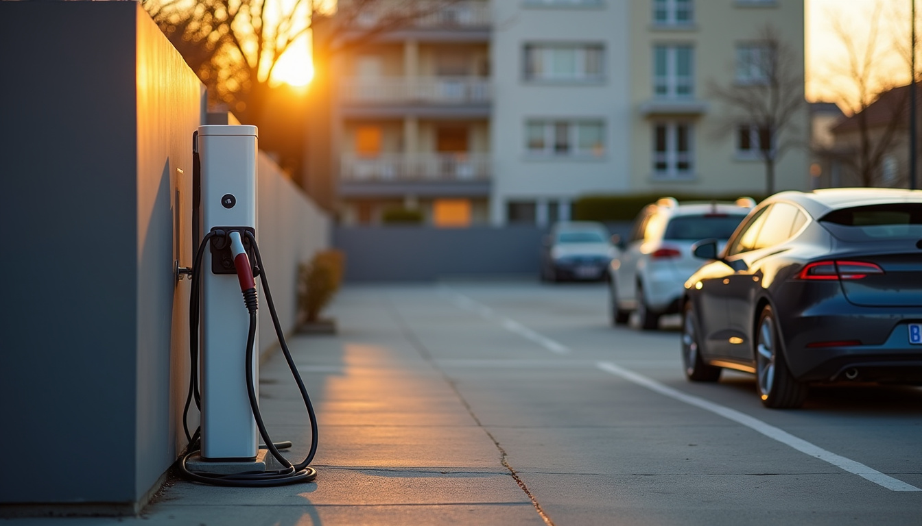 Installation d'une borne électrique en copropriété à Saint-Médard-d'Eyrans