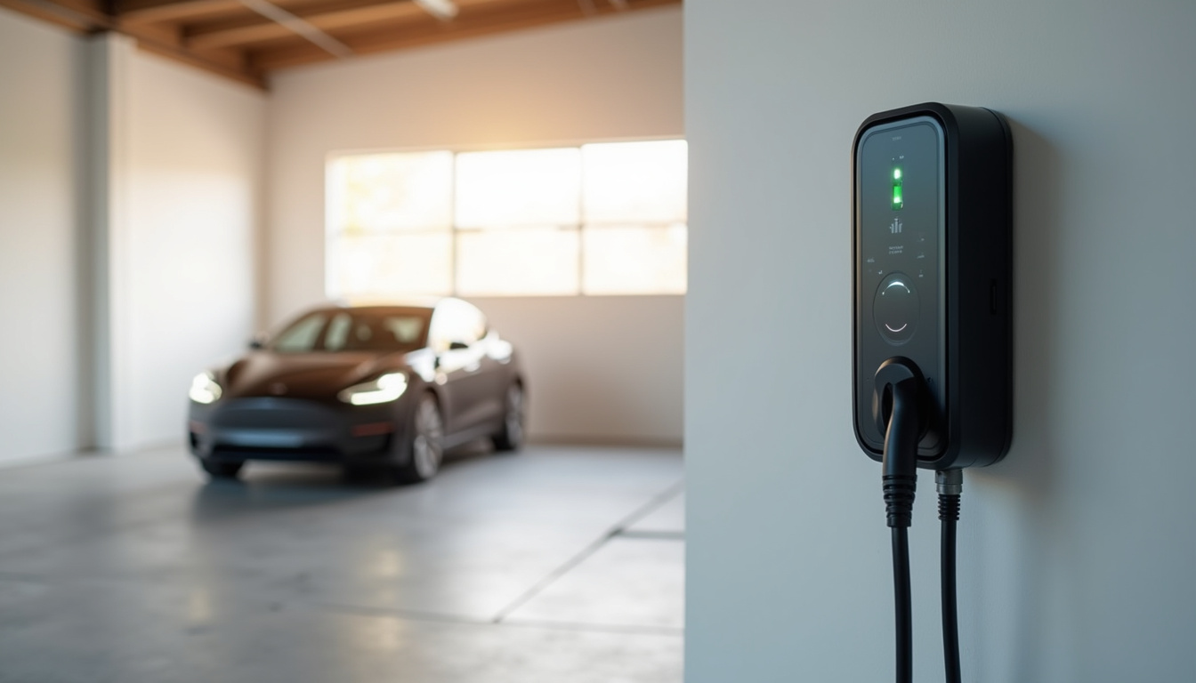 Installation d'une borne électrique murale à Le Mesnil-Amelot