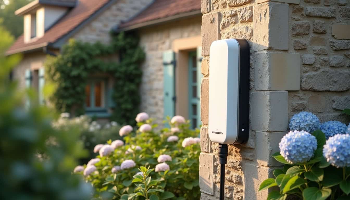 Installation d'une borne électrique murale à Pont-l'Évêque