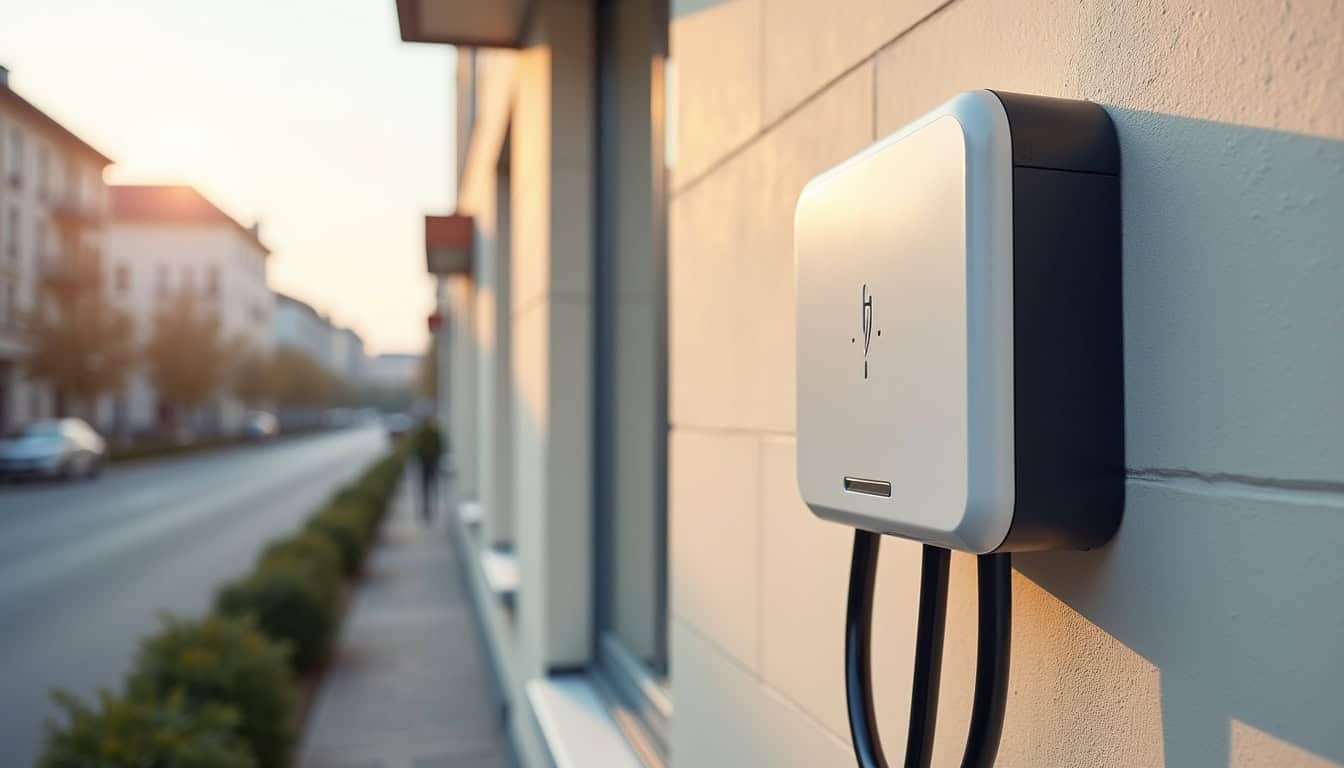 Installation d'une borne électrique murale (Wallbox) à Vienne