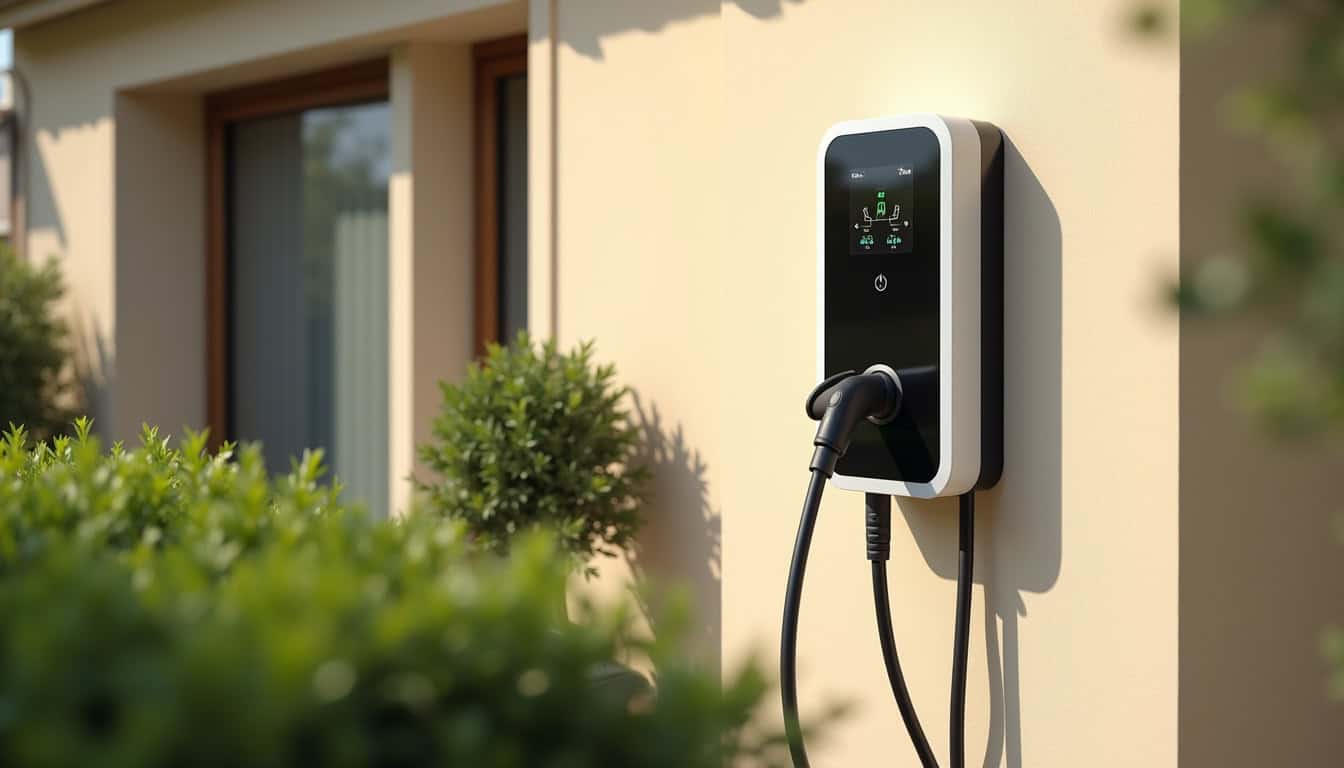 Installation d'une borne murale pour voiture électrique à Castelnaudary
