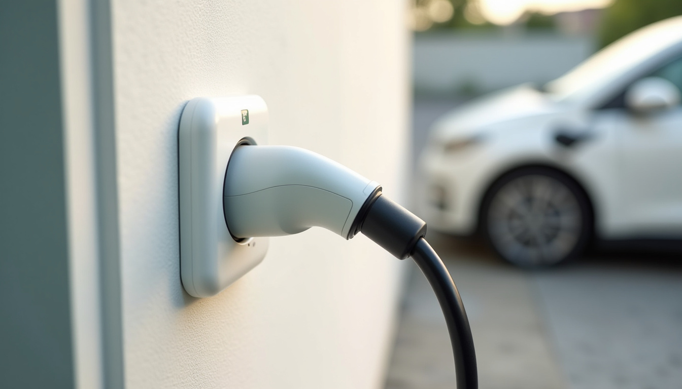 Installation d'une prise renforcée Legrand Green'Up pour véhicule électrique