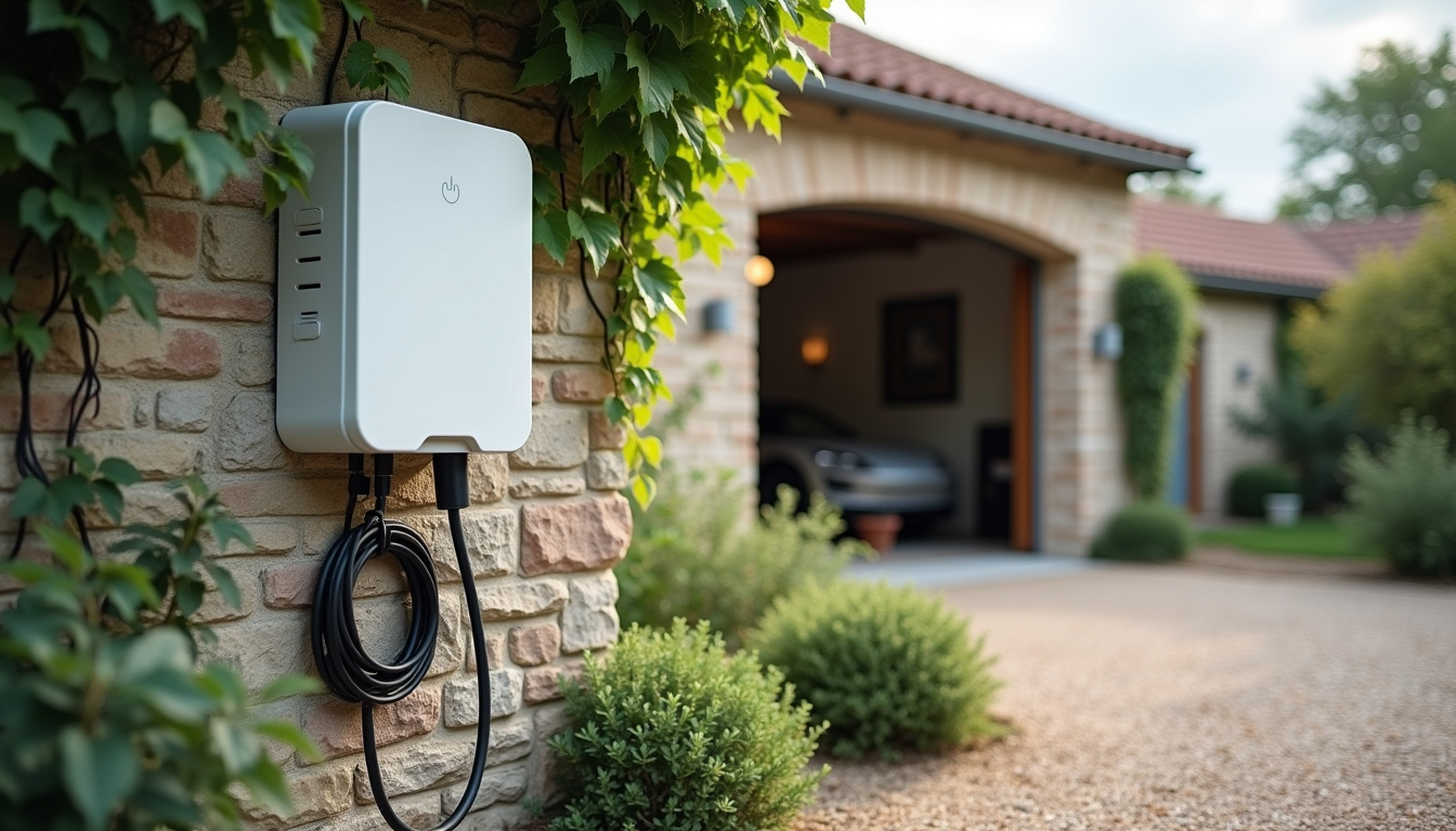Installation d’une wallbox en extérieur à Chantonnay