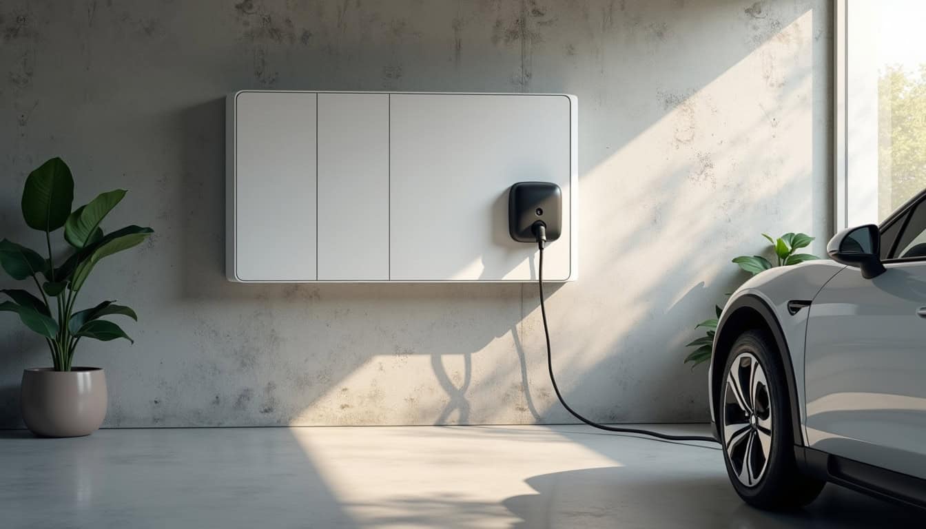 Installation d'une wallbox murale dans un garage privé à Salouël