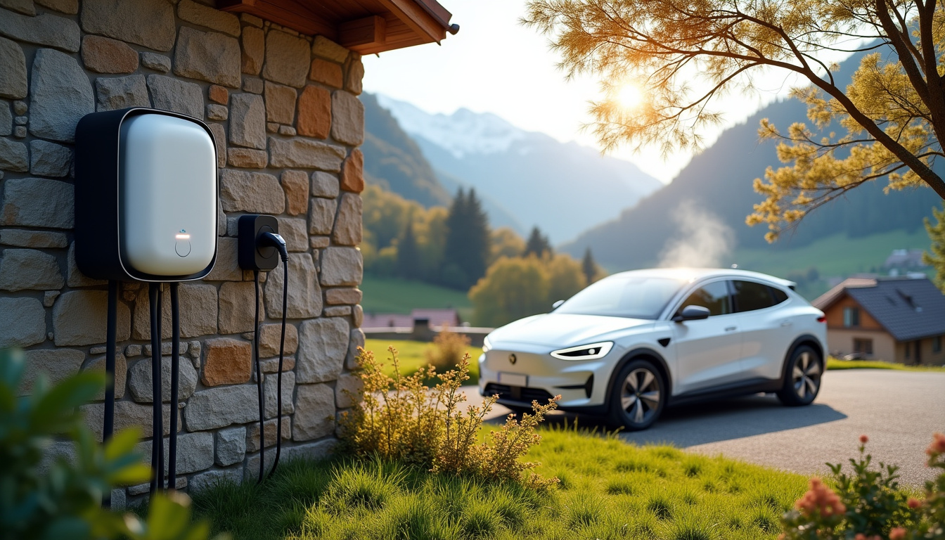 Installation borne électrique à Gilly-sur-Isère en 2026