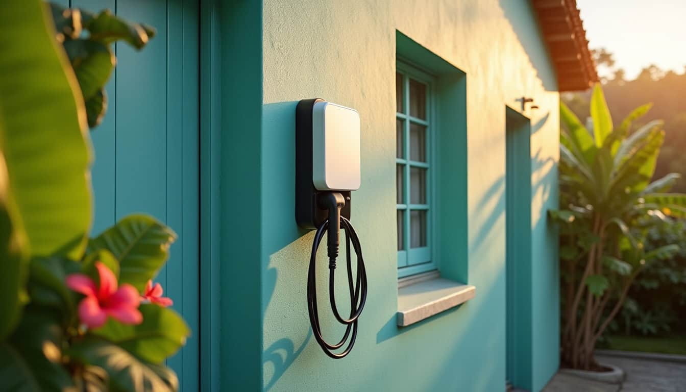 Installer une borne électrique au Lamentin en 2026 : le guide
