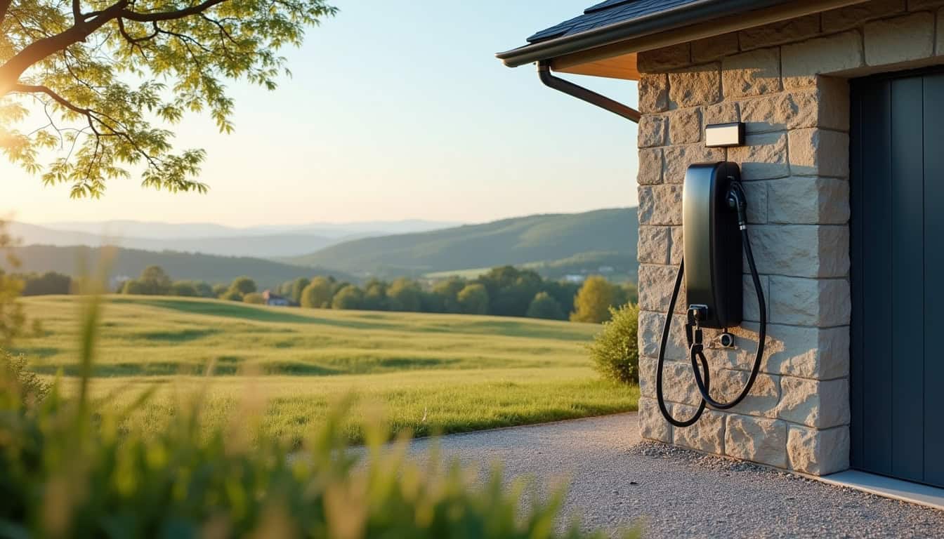 Installation borne électrique à Lempdes-sur-Allagnon en 2026
