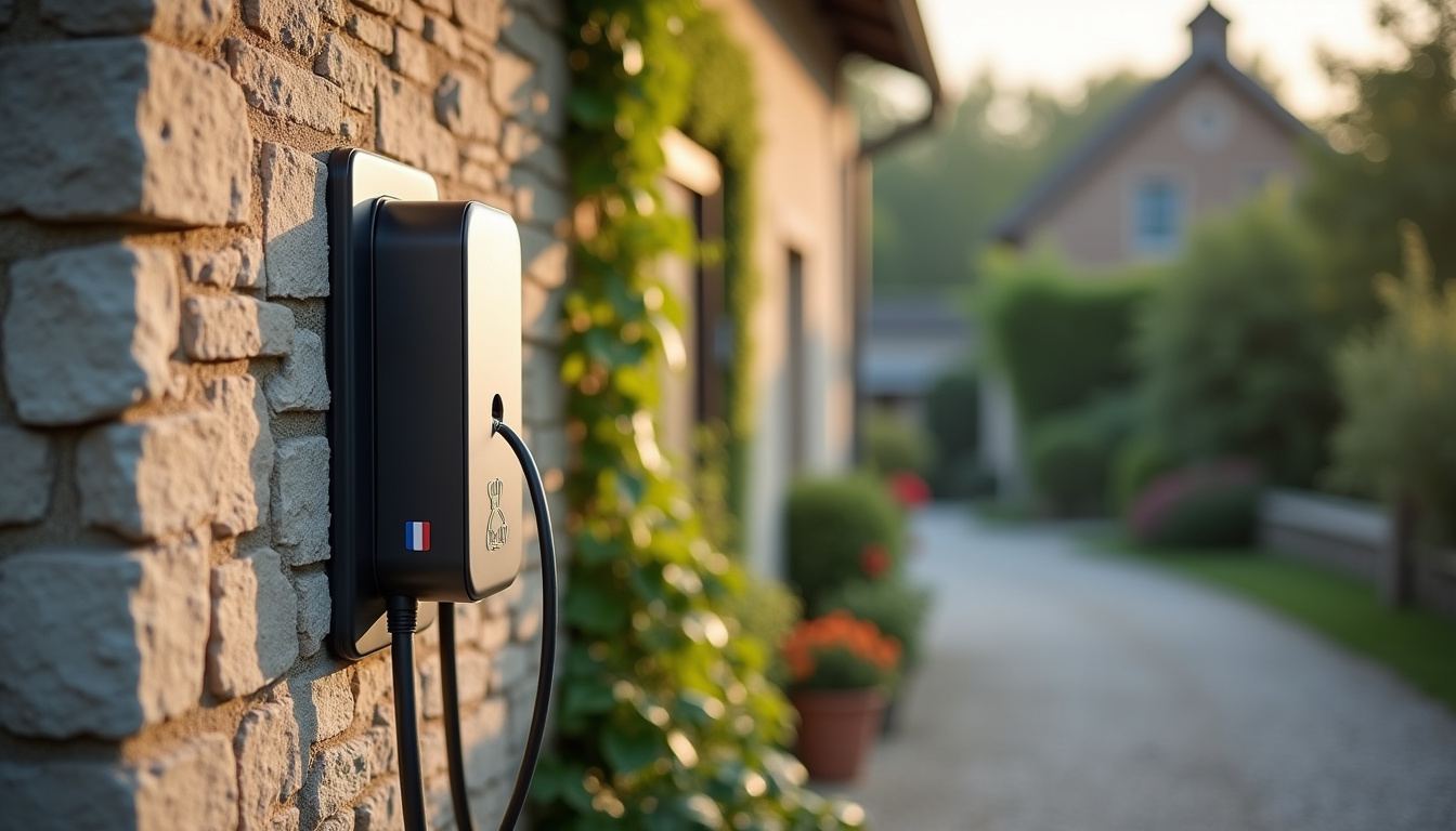 Installation borne électrique à Saint-Gaultier en 2026