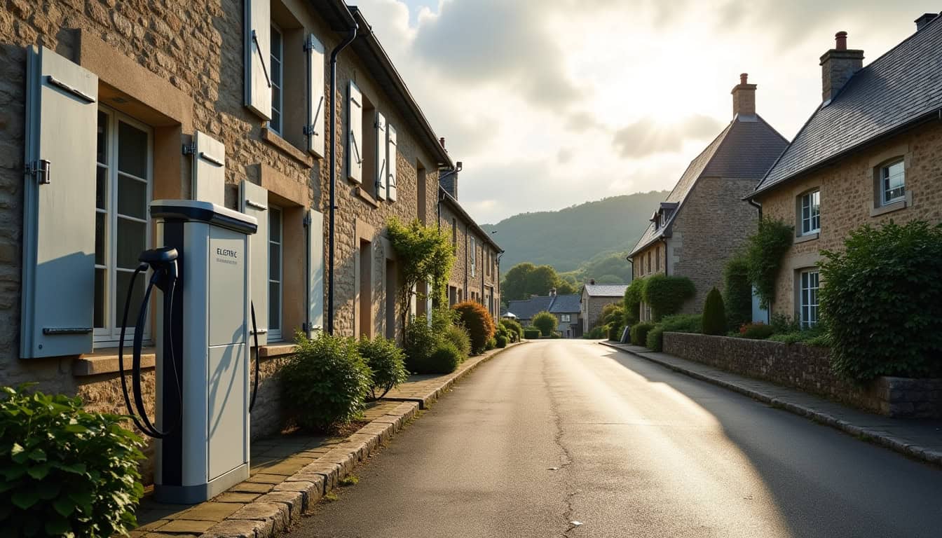 Installation borne électrique à Saint-Hilaire-la-Palud en 2026