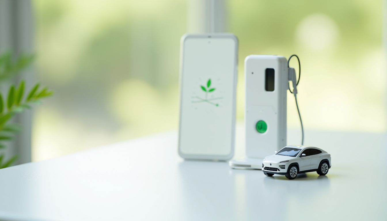 Interface d'application mobile pour le pilotage d'une borne de recharge électrique