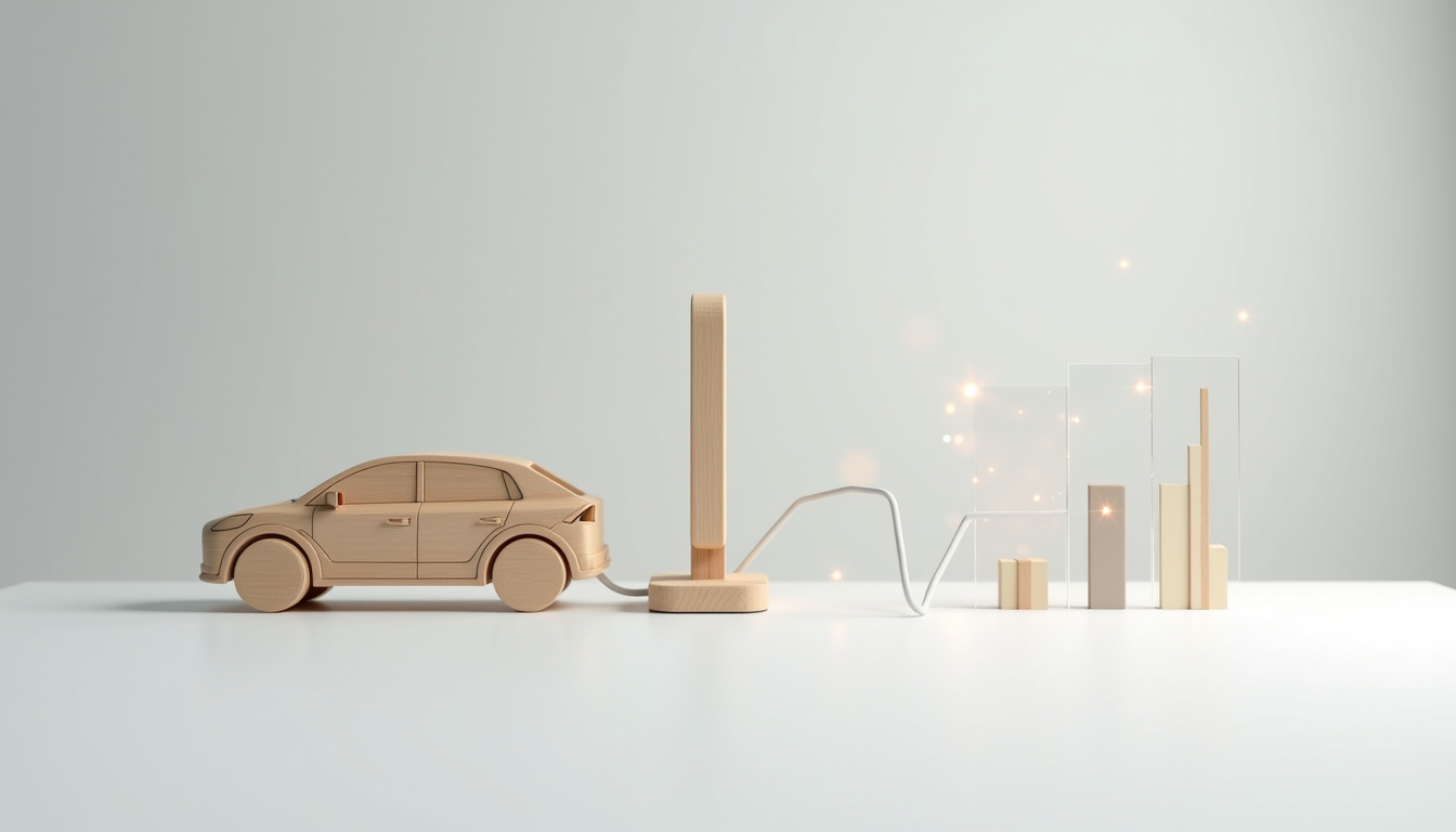 Interface d'une borne de recharge connectée affichant les données de consommation et de recharge