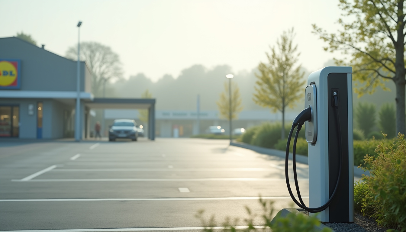 Localisation des bornes de recharge publiques à Plouzané: Lidl, Alizé Liberté, Izivia