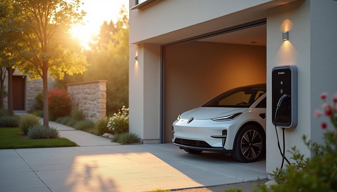 Localisation d'une borne de recharge électrique à Orsan près d'un garage privé