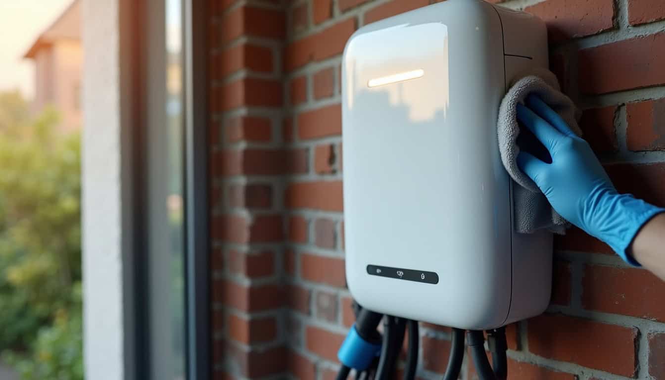 Maintenance d'une borne de recharge électrique domestique