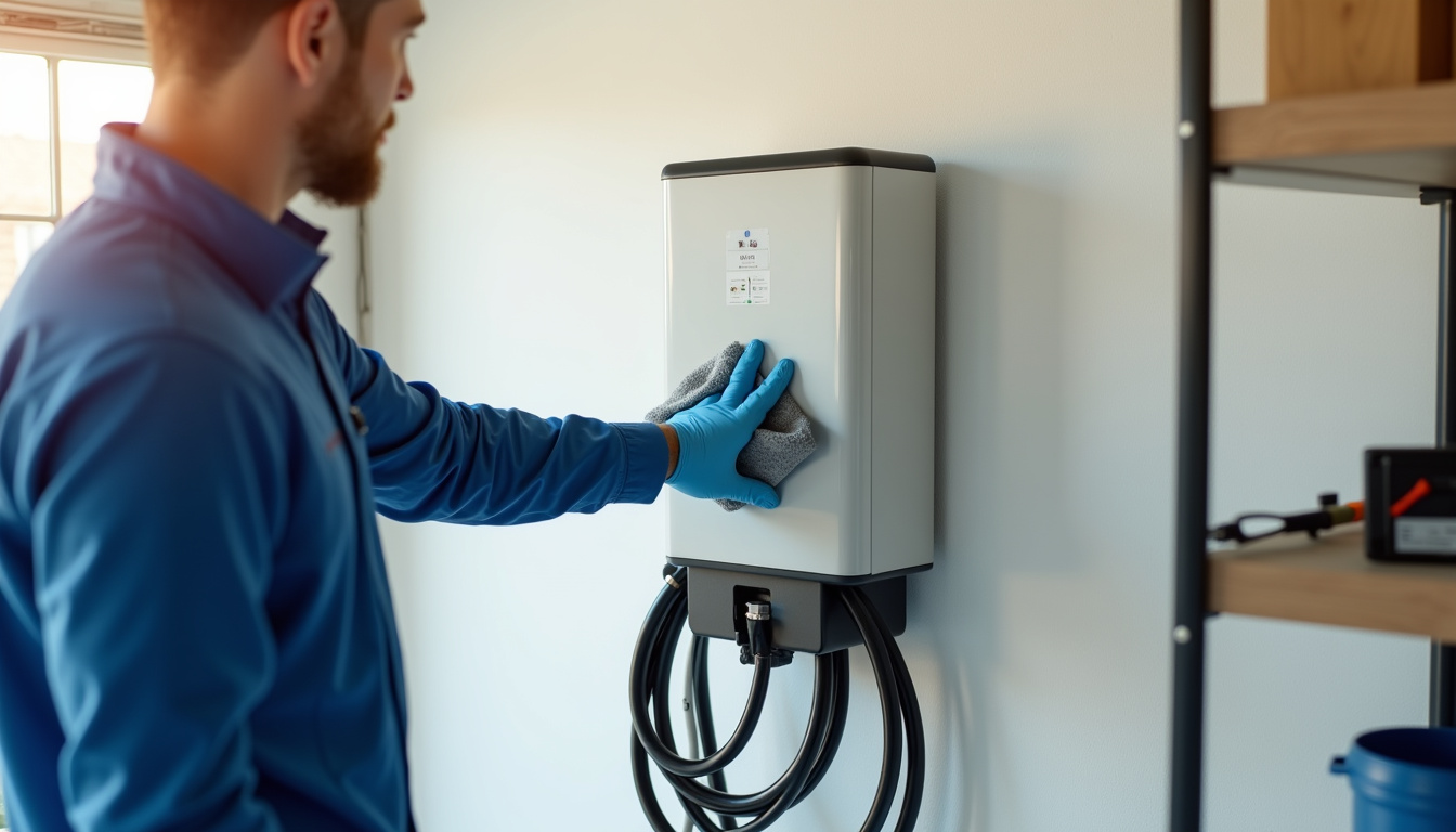 Maintenance et entretien d'une borne de recharge électrique à Gagnières