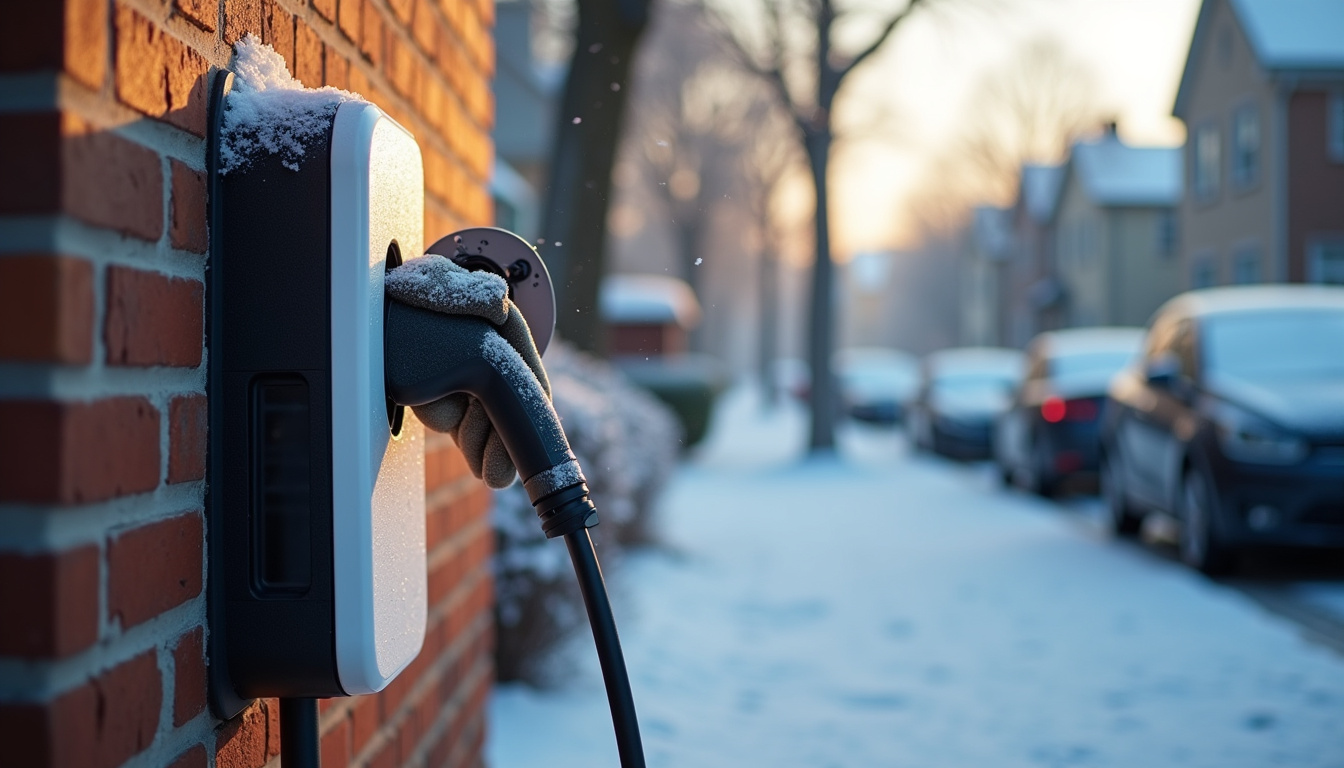 Nettoyage et entretien d’une borne de recharge électrique en période hivernale