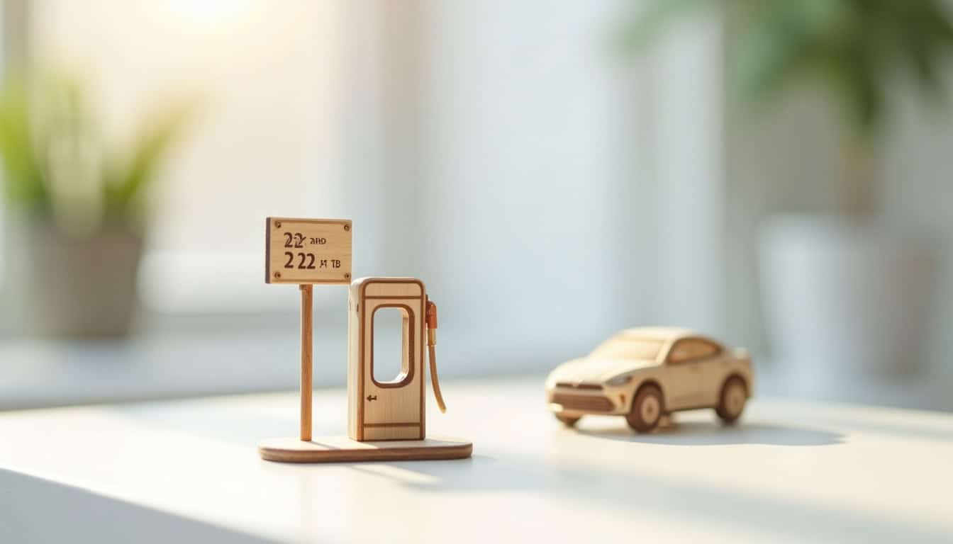 Panneau explicatif des aides gouvernementales pour l'installation d'une borne de recharge