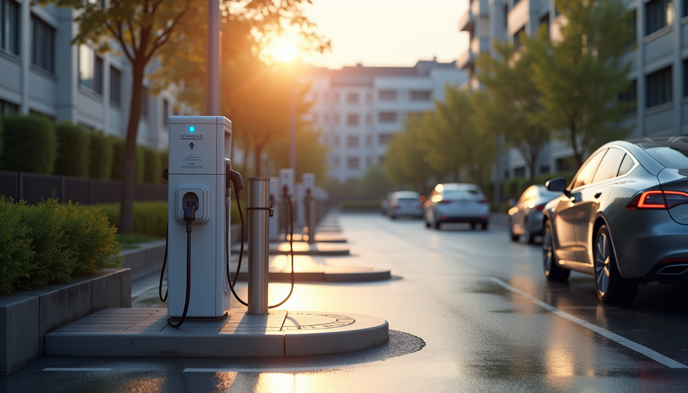 Pose d'une borne de recharge sur une place de parking privative en copropriété à Le Plessis-Brion