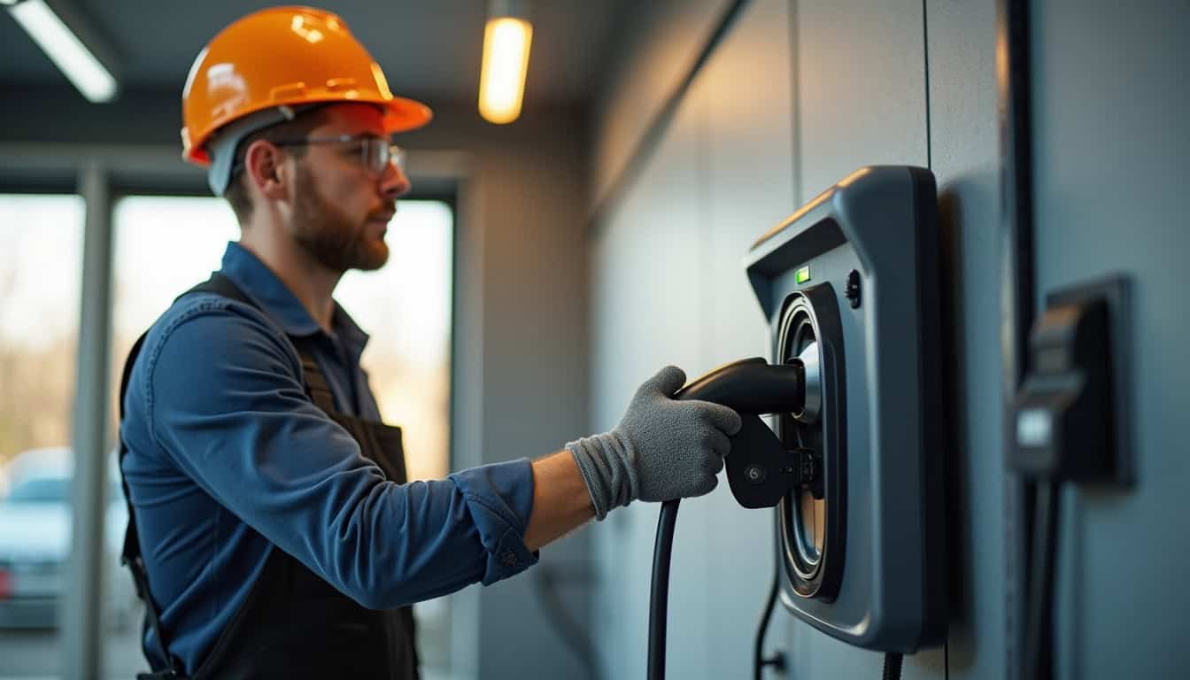 Professionnels IRVE certifiés intervenant à Louverné pour l'installation de bornes électriques