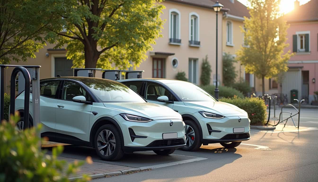 Station d'autopartage de véhicules électriques à Villaines-la-Juhel