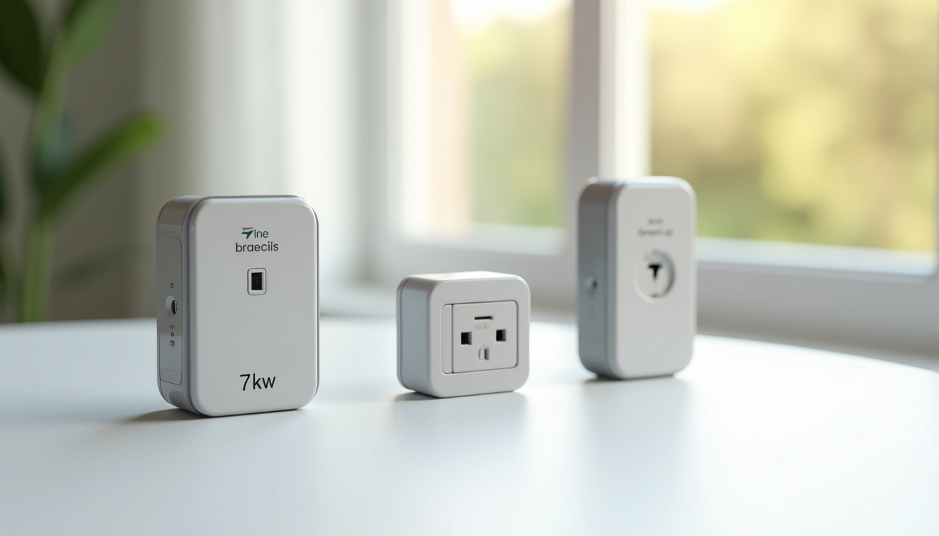 Tableau comparatif des différentes bornes de recharge: wallbox 7 kW, borne triphasée 22 kW et prise renforcée Green'up à La Fère