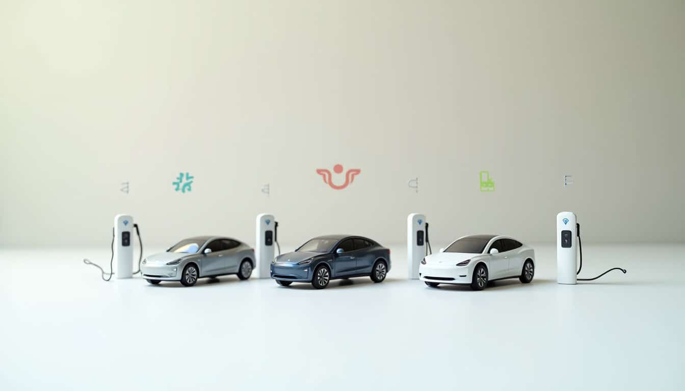 Tableau comparatif des offres d'électricité pour la recharge de véhicules électriques