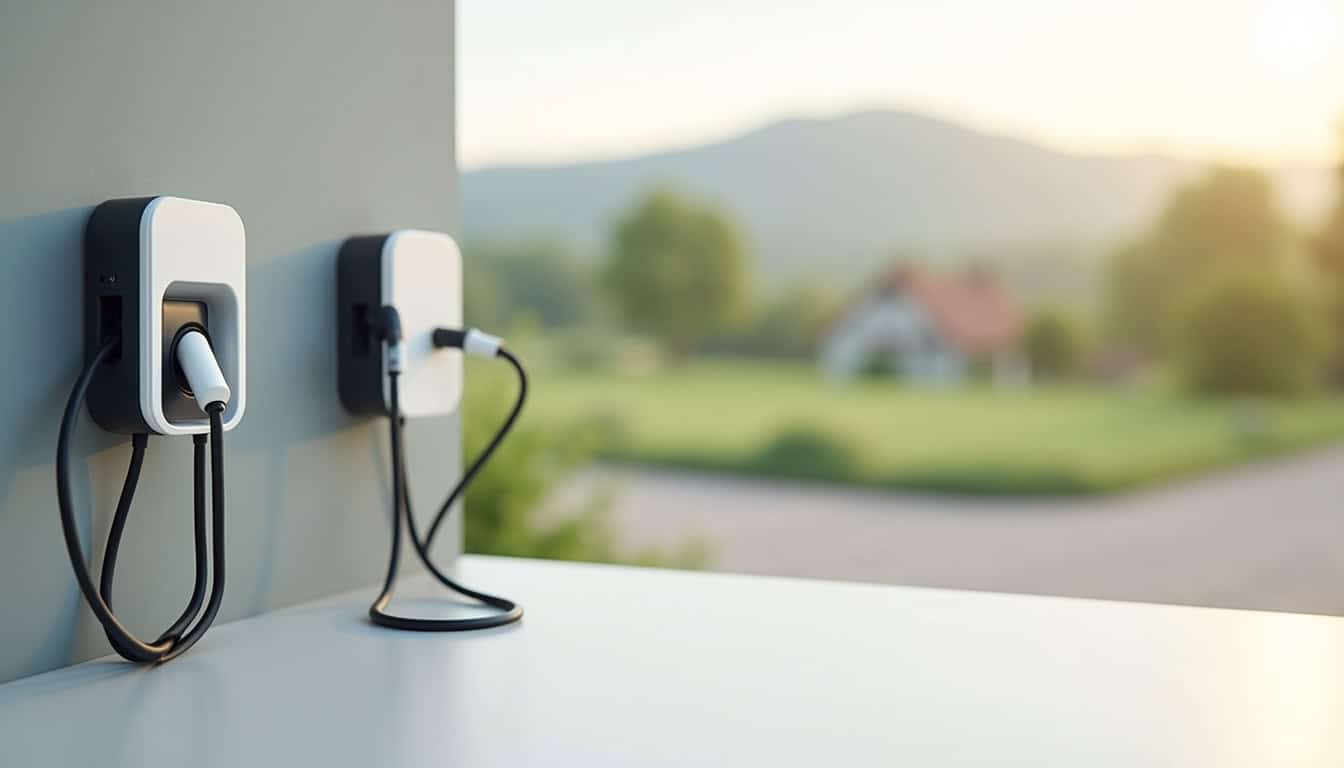 Tableau comparatif des types de bornes de recharge électrique disponibles à Meilhan