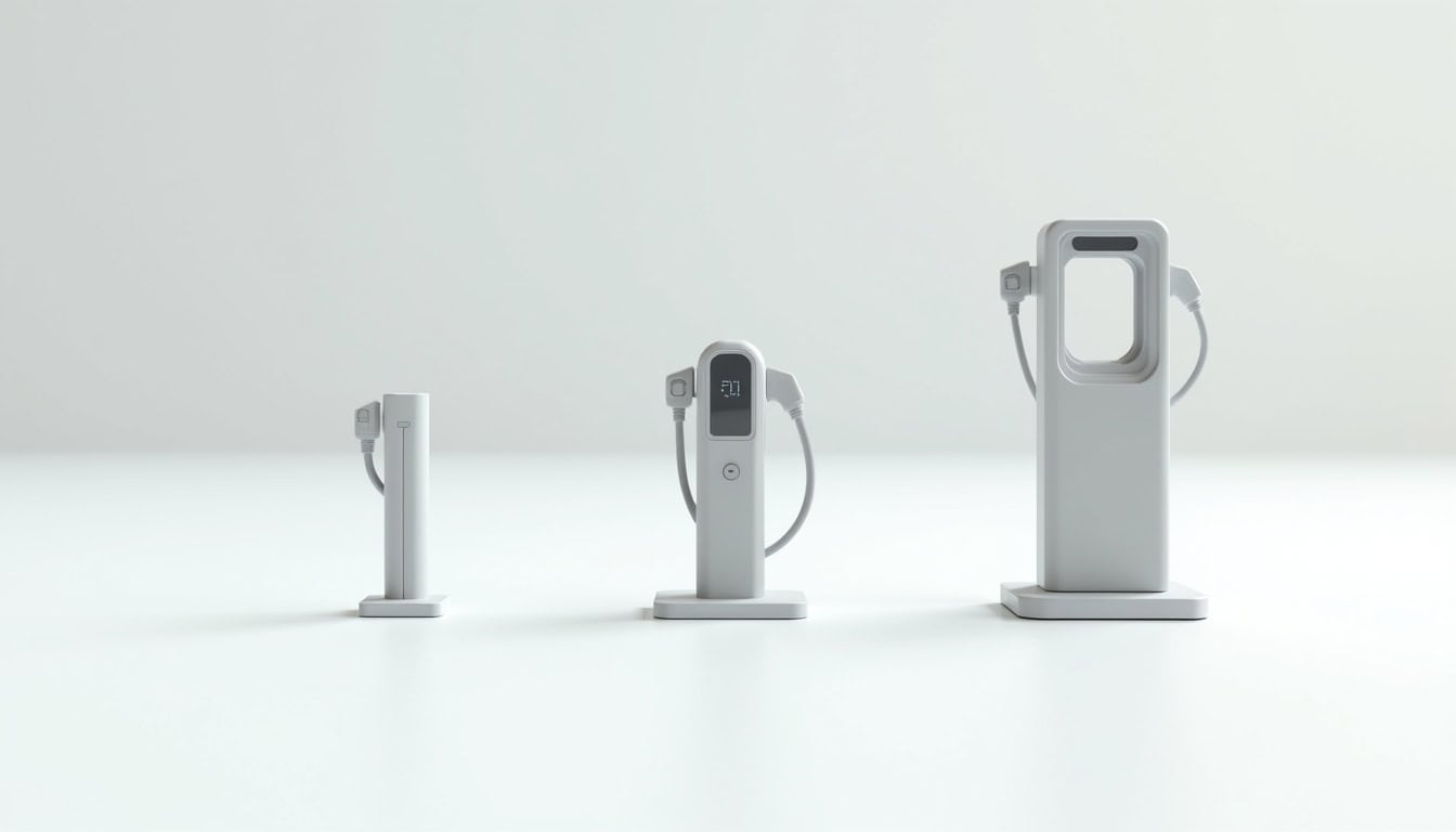 Tableau comparatif des types de bornes de recharge pour véhicules électriques