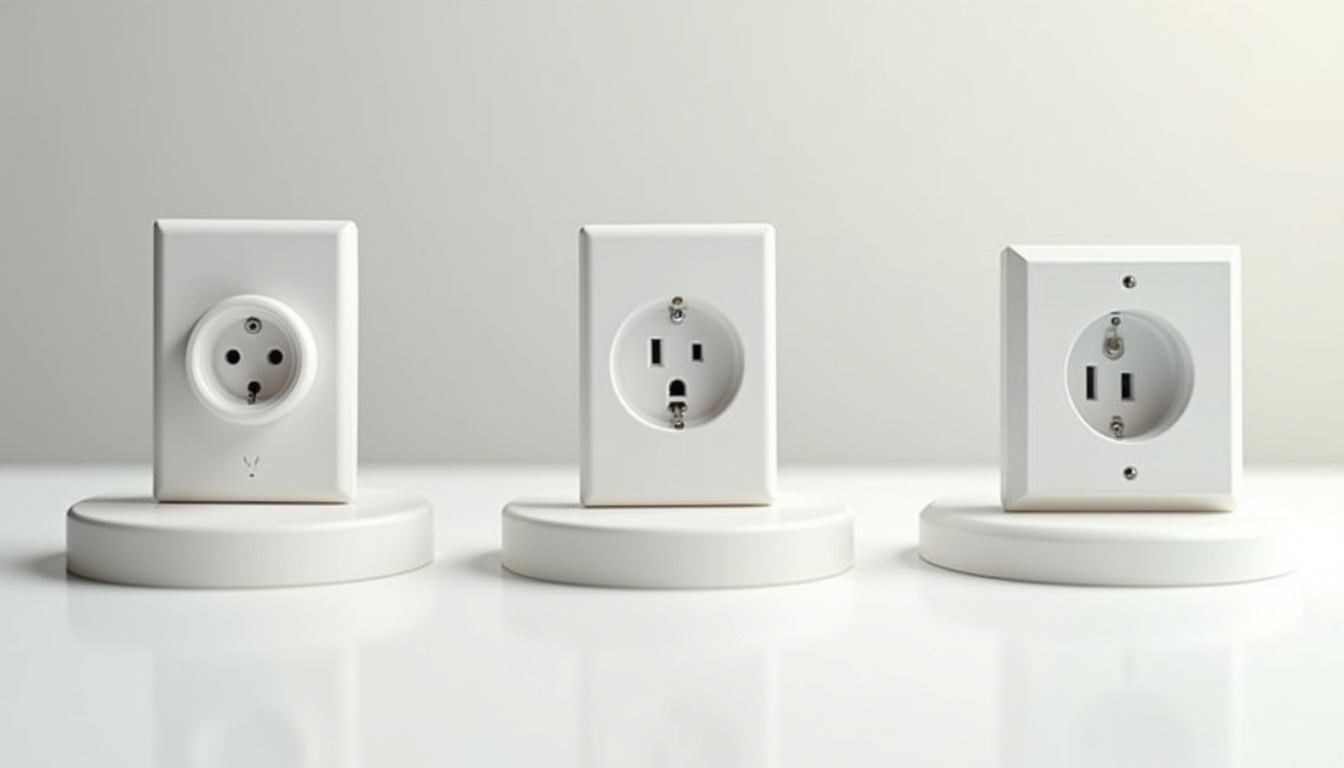 Tableau comparatif entre prise domestique, prise renforcée et borne de recharge wallbox