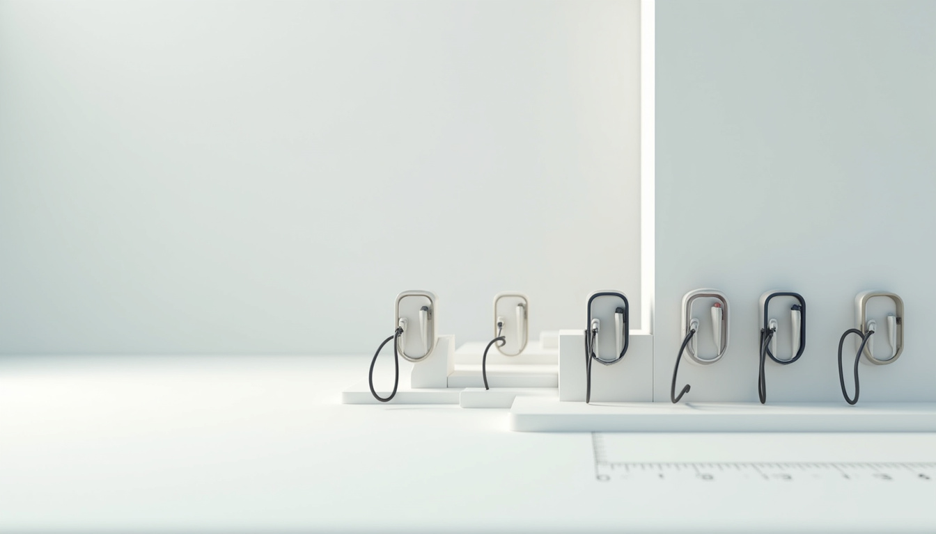 Tableau comparatif illustré de différentes bornes de recharge murales