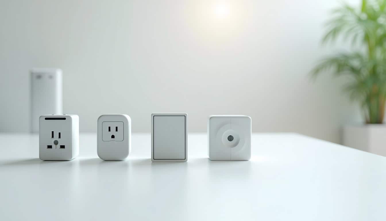 Tableau comparatif illustré des différentes options de recharge: prise domestique, prise renforcée, wallbox 7,4 kW, wallbox 22 kW