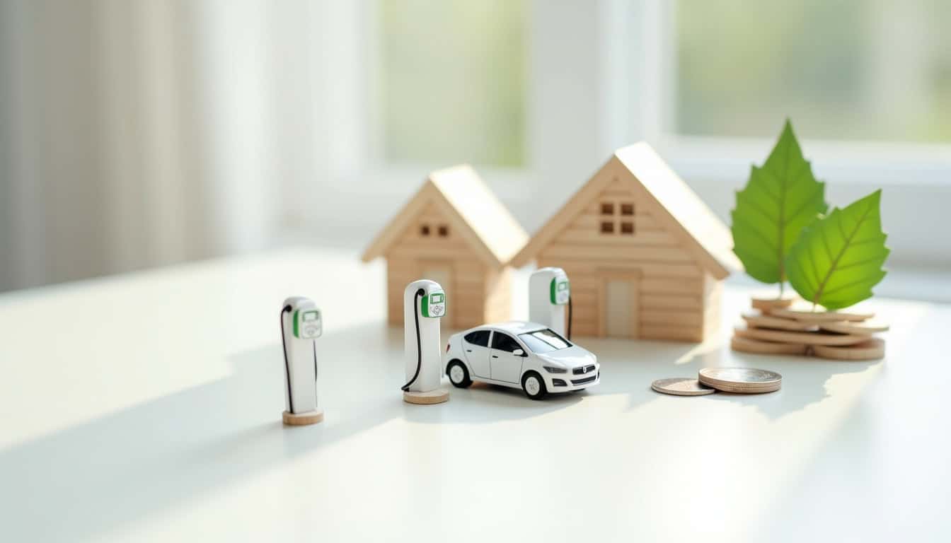 Tableau explicatif des aides financières pour l'installation d'une borne électrique à Castelnau-de-Lévis